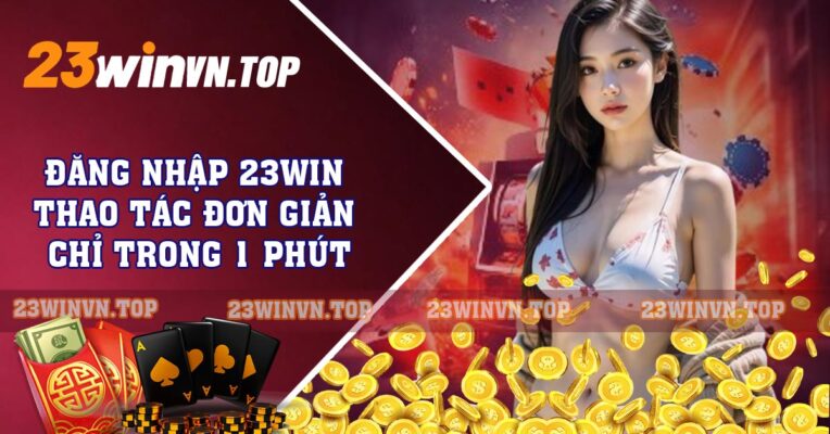 Đăng Nhập 23WIN – Thao Tác Đơn Giản Chỉ Trong 1 Phút